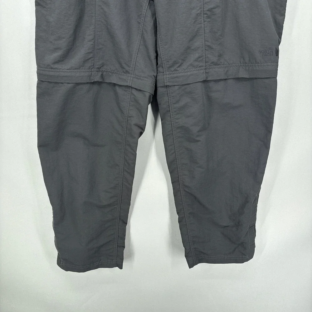 The North Face Pants Mens XXL Gray Cargo Belted Hiking Paramount Convertible 32